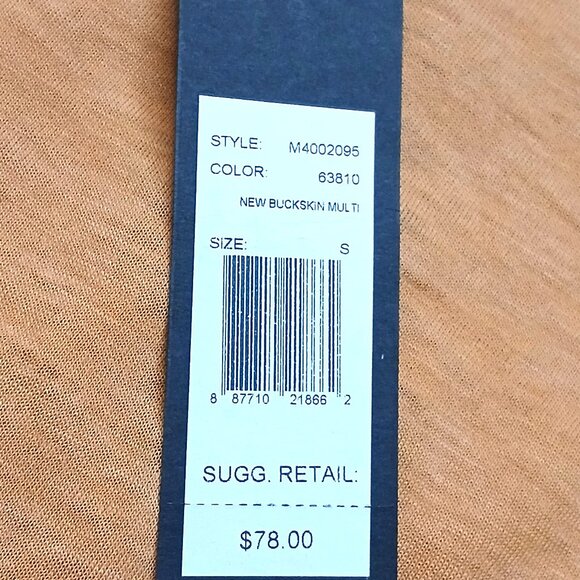 Marc by Marc Jacobs Orange Multi-Color Follow The Sun Graphic Tee Shirt SZ S - Picture 6 of 7